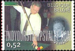 FindYourStampsValue: International Billiards Champions From Belgium: Jos Vervest