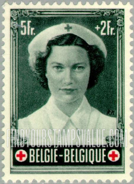 FindYourStampsValue: Semi-Postal: Princess Josephine-Charlotte