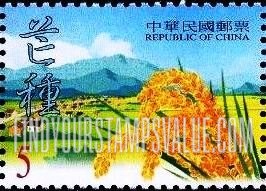 FindYourStampsValue: Seasons: Summer: Ripened rice - 二十四节气 （四季）: 夏天: 芒种: 成熟大米