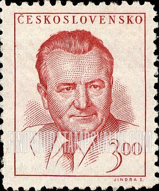 FindYourStampsValue: President Klement Gottwald