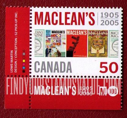 FindYourStampsValue: Maclean’s Magazine, Centennial