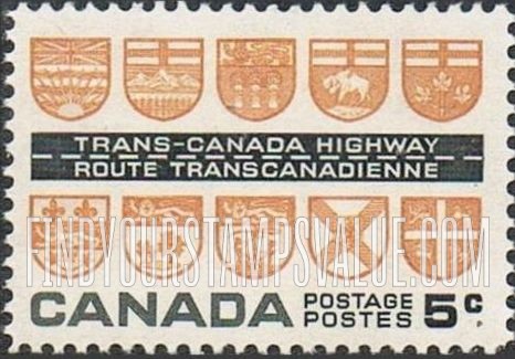 FindYourStampsValue: Arms of the Provinces