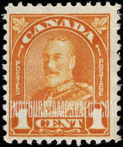 FindYourStampsValue: King George V