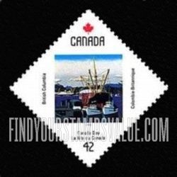 FindYourStampsValue: Canada Day: British Columbia