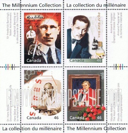 FindYourStampsValue: Millenium: Medical Innovators