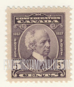 FindYourStampsValue: Sir Wilfrid Laurier