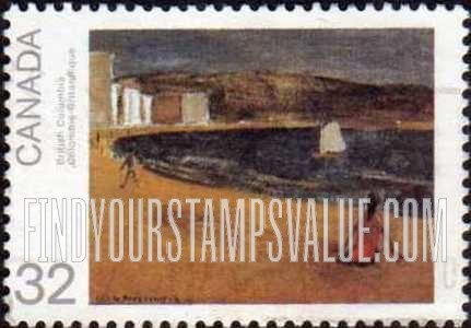 FindYourStampsValue: Canada Day: British Columbia