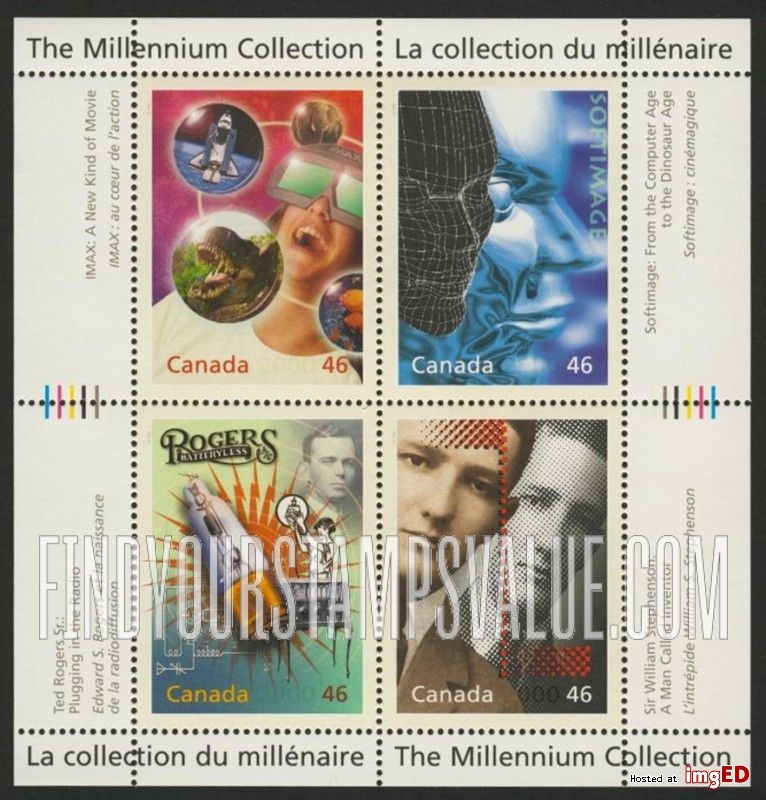FindYourStampsValue: Millennium: Media Technologies