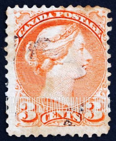 FindYourStampsValue: Ottawa Printing: Queen Victoria