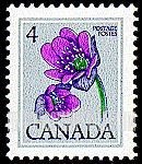 FindYourStampsValue: Flower, Queen & Parliament Types: Hepatica