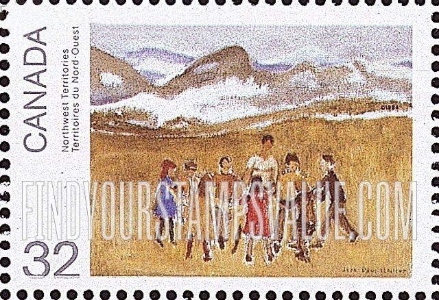 FindYourStampsValue: Canada Day: Northwest Territories