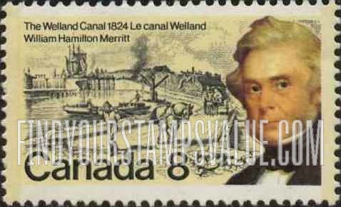 FindYourStampsValue: Merritt and Welland Canal