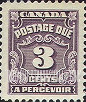 FindYourStampsValue: POSTAGE DUE - Percevoir