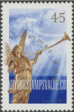 FindYourStampsValue: Christmas: “Angel of Last Judgment” blowing trumpet