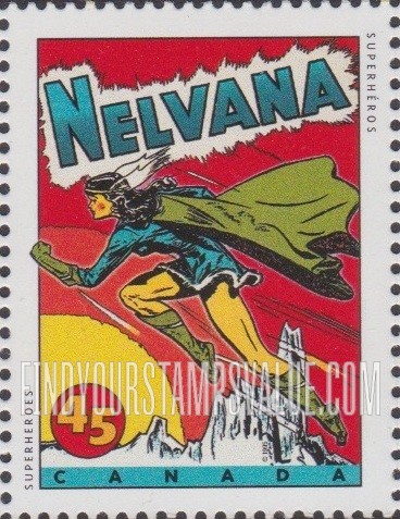 FindYourStampsValue: Comic Book Characters: Nelvana