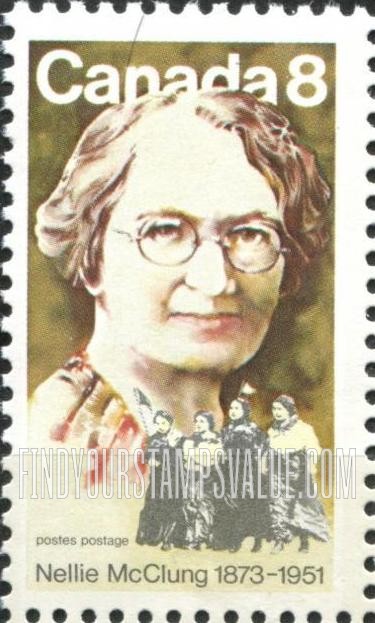 FindYourStampsValue: Nellie McClung