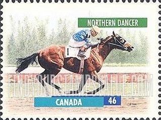 FindYourStampsValue: Horses: Northern Dancer, thoroughbred race horses