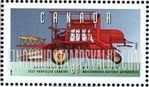 FindYourStampsValue: Massey-Harris No. 21 self-propelled combine