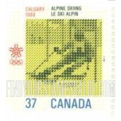 FindYourStampsValue: Olympics Type of 1986: Alpine skiing