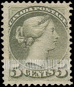 FindYourStampsValue: Montreal and Ottawa Printings: Queen Victoria
