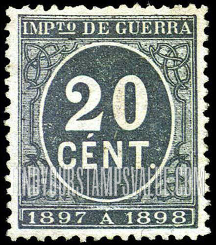 FindYourStampsValue: War Tax: Numeral