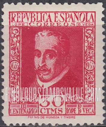 FindYourStampsValue: Lope de Vega