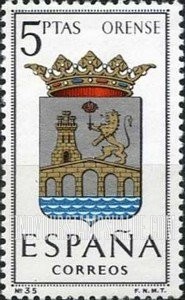 FindYourStampsValue: Provincial Arms Issue: Orense