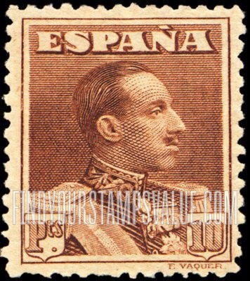FindYourStampsValue: King Alfonso XIII