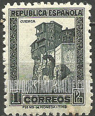 FindYourStampsValue: Cliff Houses, Cuenca