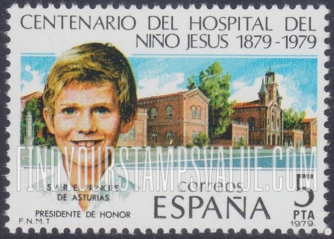 FindYourStampsValue: Felipe de Borbon, Hospital
