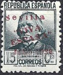 FindYourStampsValue: Revolutionary Overprints, Nationalist (Revolutionary) Forces, Seville: Concepción Arenal