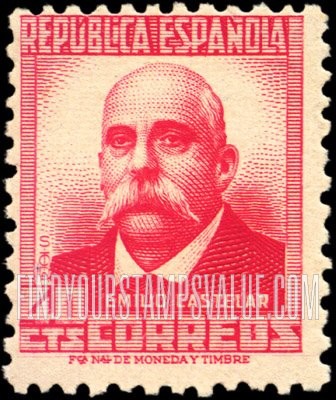 FindYourStampsValue: Emilio Castelar