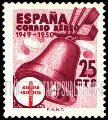 FindYourStampsValue: Postal Tax Air Post: Tuberculosis Fund, Bell and Lorraine Cross