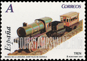 FindYourStampsValue: Toys: Train