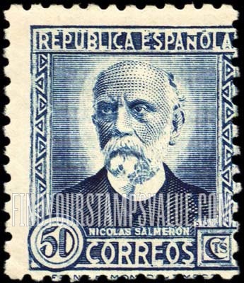 FindYourStampsValue: Nicolás Salmerón