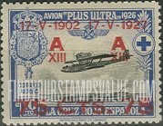 FindYourStampsValue: Semi-Postal: Coronation Silver Jubilee, Ramon Franco’s Plane Plus Ultra