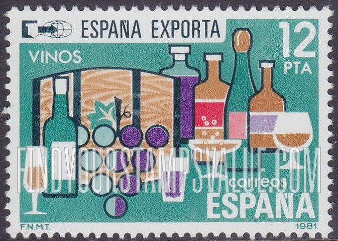 FindYourStampsValue: Exports Wine