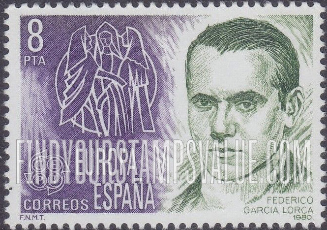 FindYourStampsValue: Federico Garcia Lorca (1899-1936)