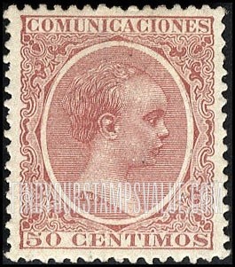 FindYourStampsValue: King Alfonso XIII