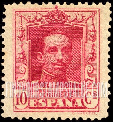 FindYourStampsValue: King Alfonso XIII