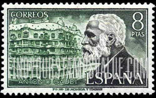 FindYourStampsValue: Antonio Gaudi