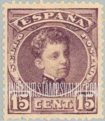 FindYourStampsValue: King Alfonso XIII
