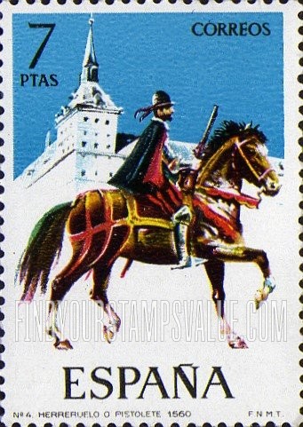 FindYourStampsValue: Uniforms: Mounted rifleman, 1560