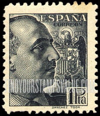 FindYourStampsValue: Gen. Francisco Franco