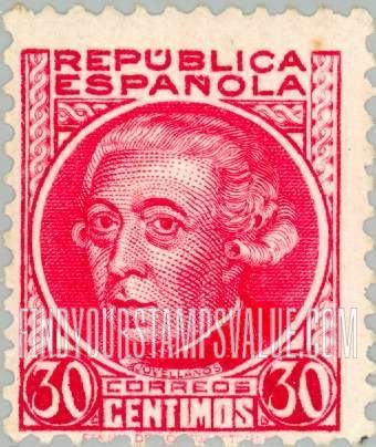 FindYourStampsValue: Gaspar Melchor de Jovellanos