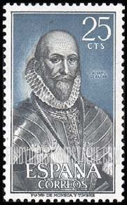 FindYourStampsValue: Adm. Alvaro de Bazan (1526-88)