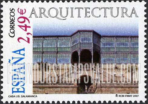 FindYourStampsValue: Architecture: Casa Lis, Salamanca