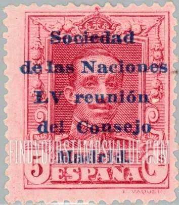 FindYourStampsValue: King Alfonso XIII