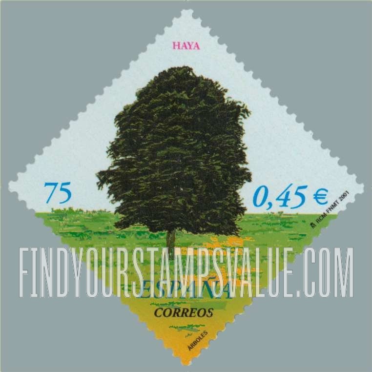 FindYourStampsValue: Trees: Beech
