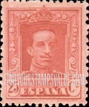 FindYourStampsValue: King Alfonso XIII